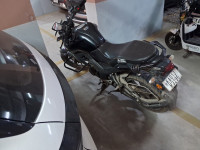 Black Yamaha FZ FI V3 BS6