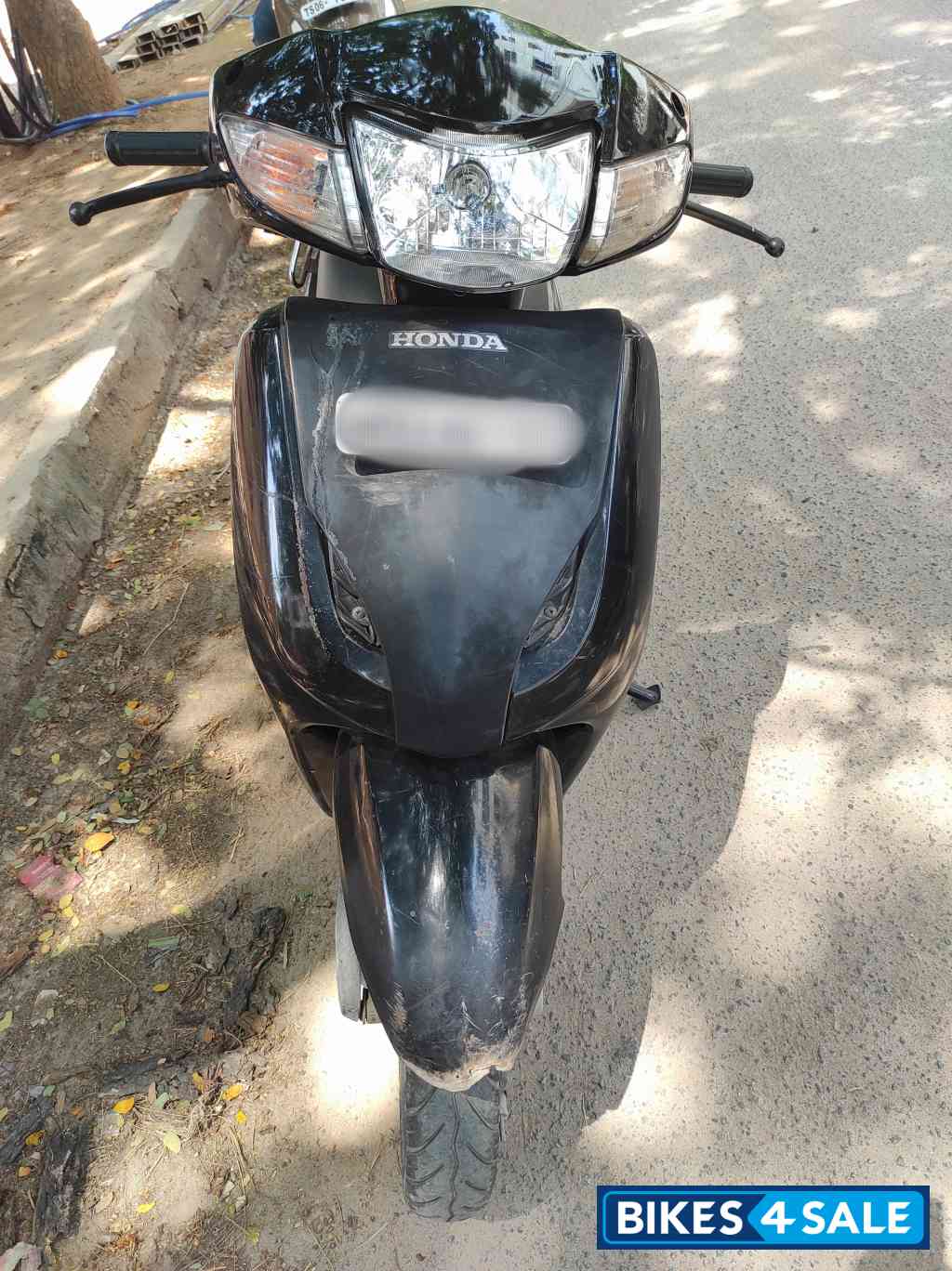 Black Honda Activa