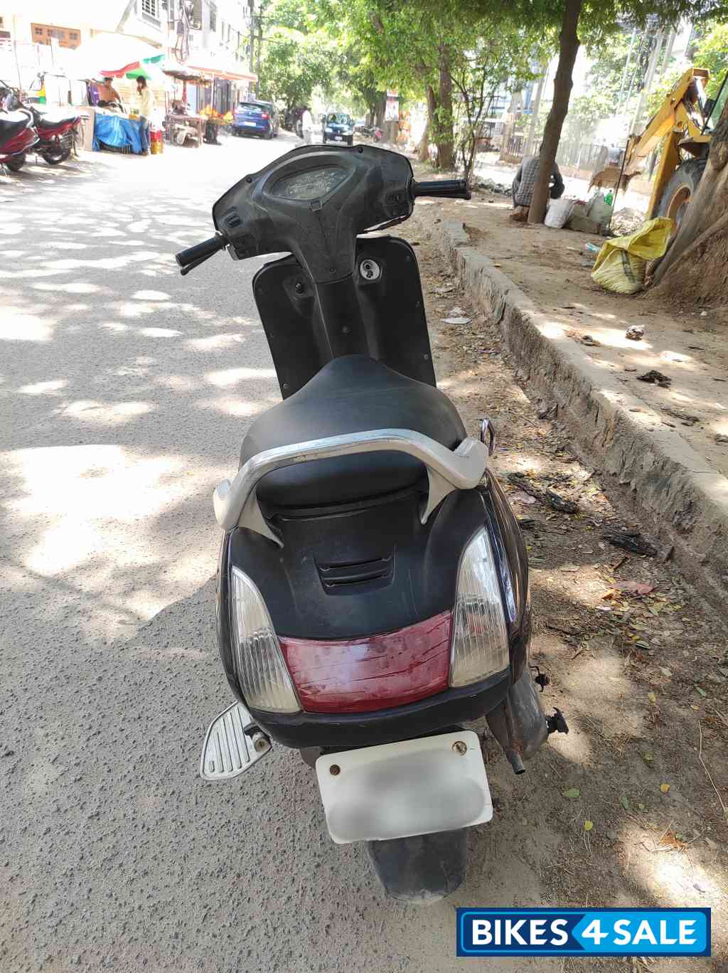 Black Honda Activa