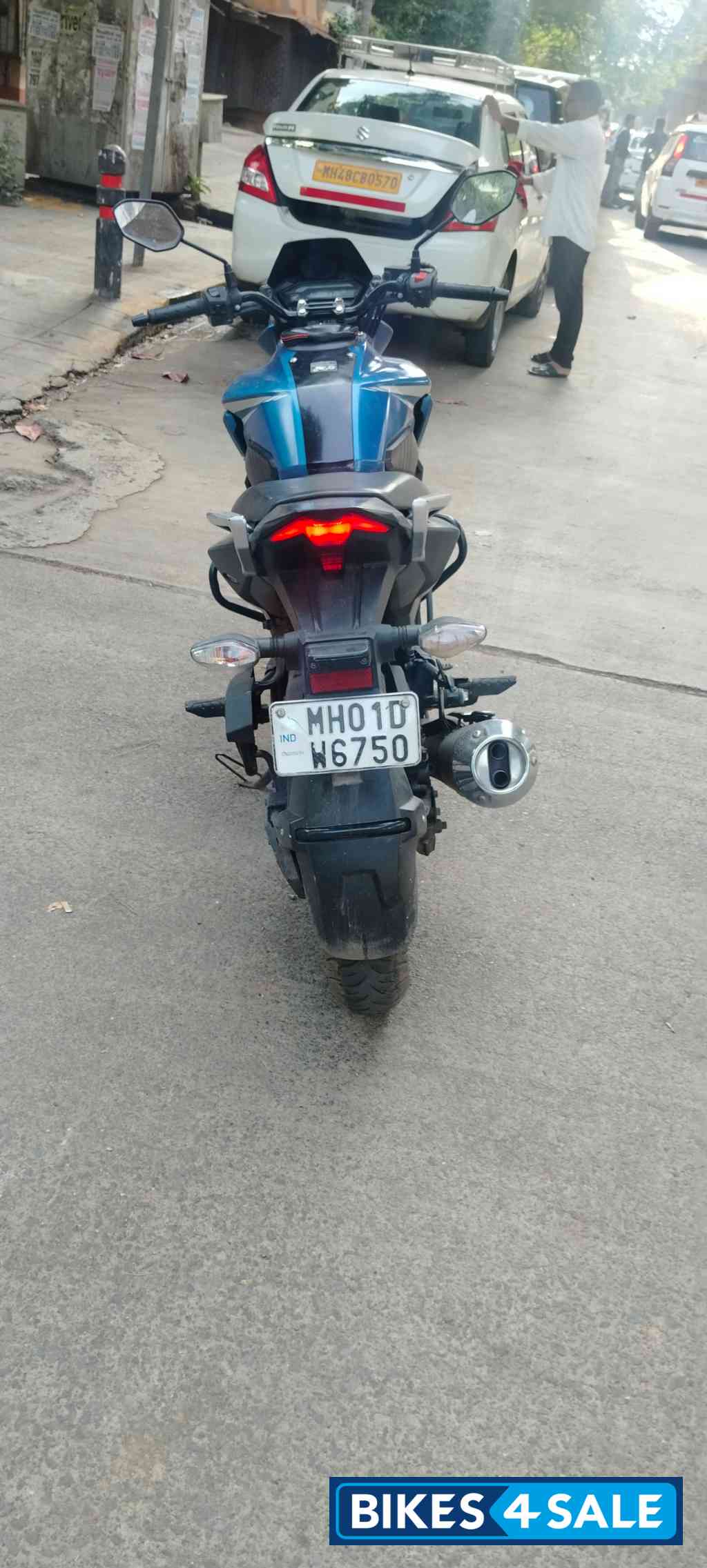 Matte Blue Honda XBlade BS6