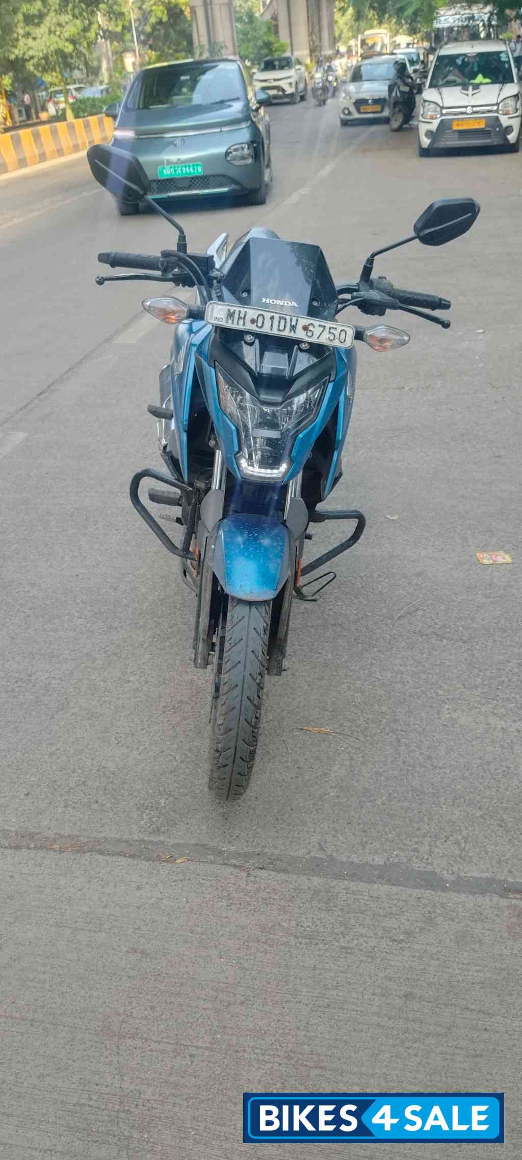 Matte Blue Honda XBlade BS6