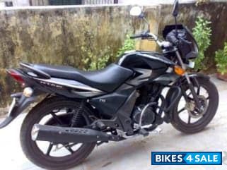 Black TVS Flame 125