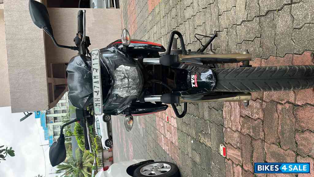 Black And Red TVS Apache RTR 200 4V ABS Race Edition 2.0