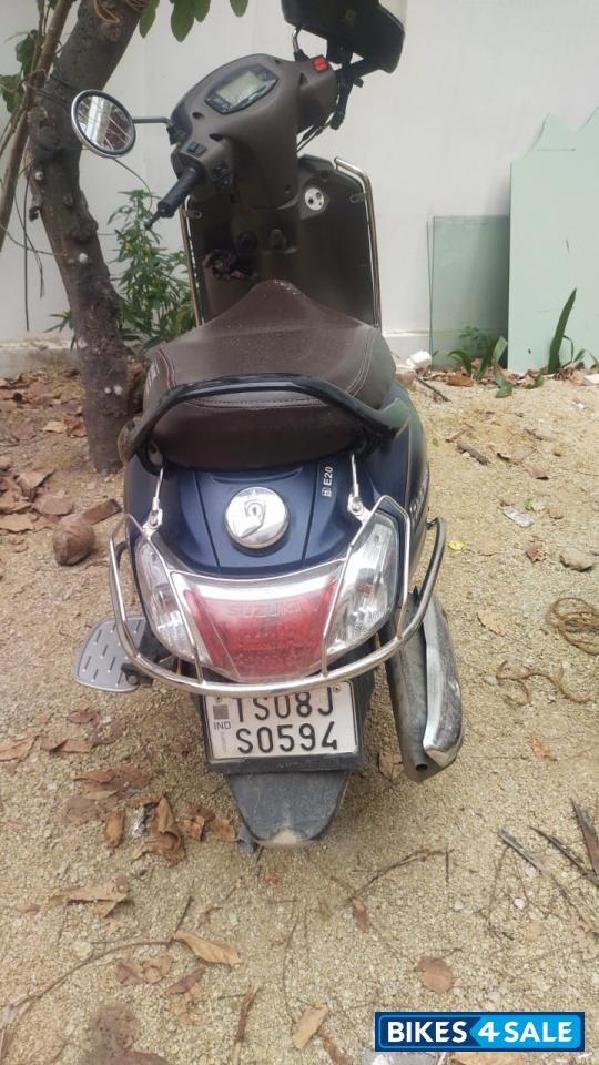 Mattic Blue Suzuki Access 125 BS6