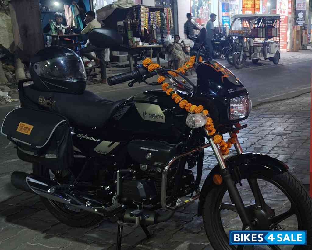 Black Grey Hero Splendor Plus XTEC 2.0