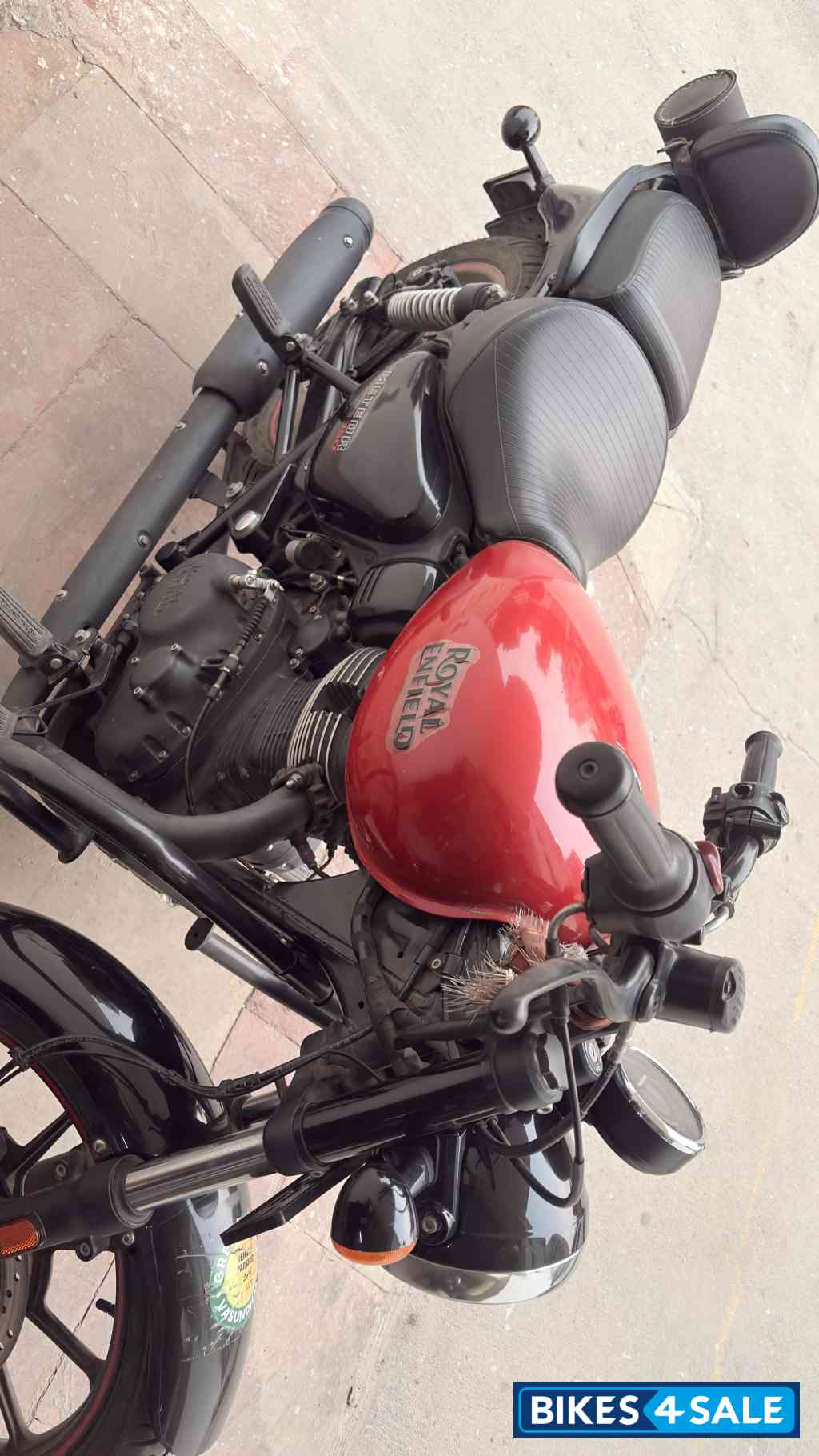 Red And Black Royal Enfield Meteor 350