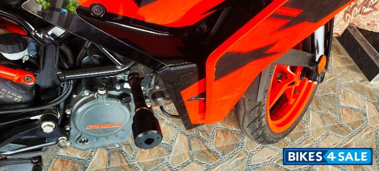 Orange And Black KTM RC 200 2022