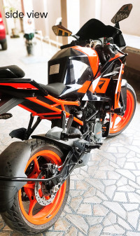 Orange And Black KTM RC 200 2022