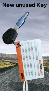 Orange And Black KTM RC 200 2022