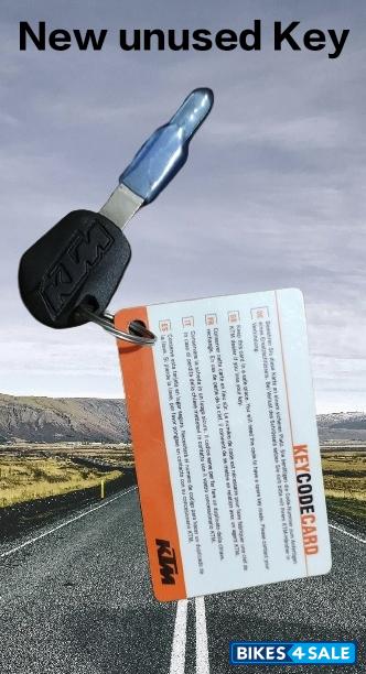 Orange And Black KTM RC 200 2022