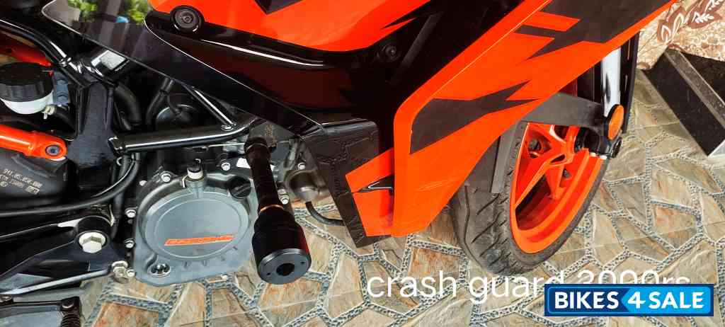 Orange And Black KTM RC 200 2022