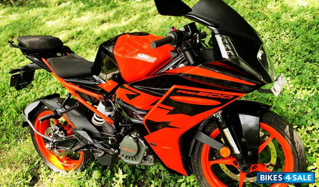 Orange And Black KTM RC 200 2022