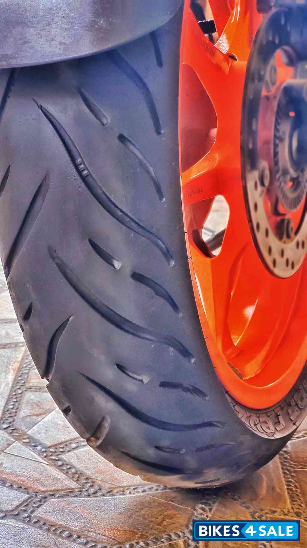 Orange And Black KTM RC 200 2022