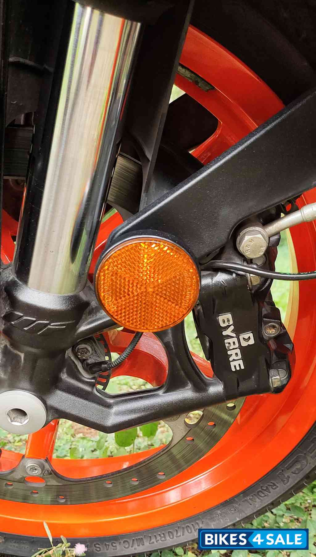 Orange And Black KTM RC 200 2022