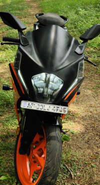 Orange And Black KTM RC 200 2022