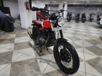 Red And White Royal Enfield Thunderbird TwinSpark 350