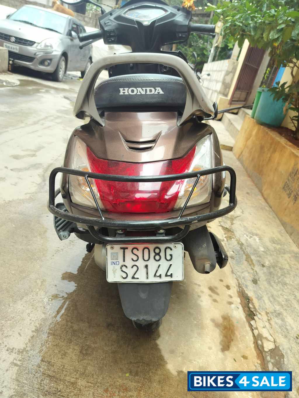 Majestic Brown Metal Honda Activa 5G