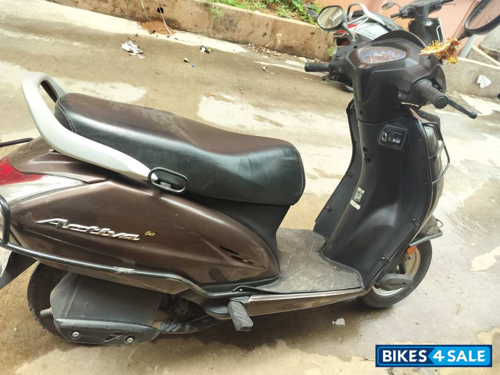 Majestic Brown Metal Honda Activa 5G