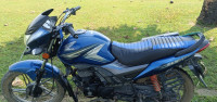 Blue Honda CB Shine SP