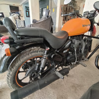 Orange Royal Enfield Thunderbird X 500