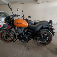 Orange Royal Enfield Thunderbird X 500