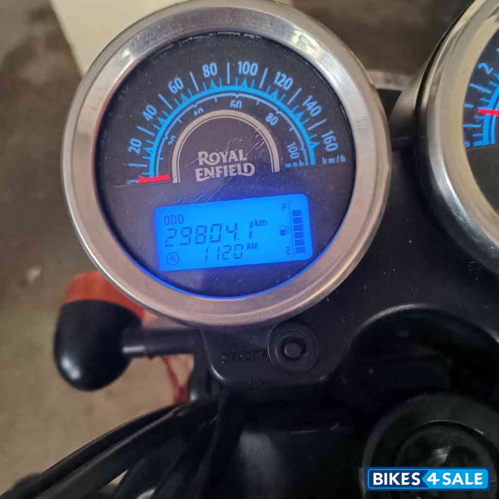 Orange Royal Enfield Thunderbird X 500