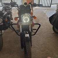 Orange Royal Enfield Thunderbird X 500