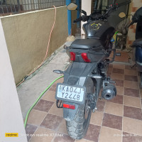 Matt Black Bajaj Dominar 400 Disc