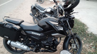 Black TVS Raider SX