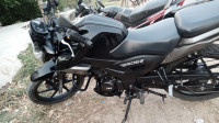 Black TVS Raider SX