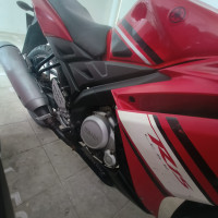 Red Yamaha YZF R15