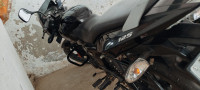 Black Bajaj Pulsar 125 Neon Disc Single Seat