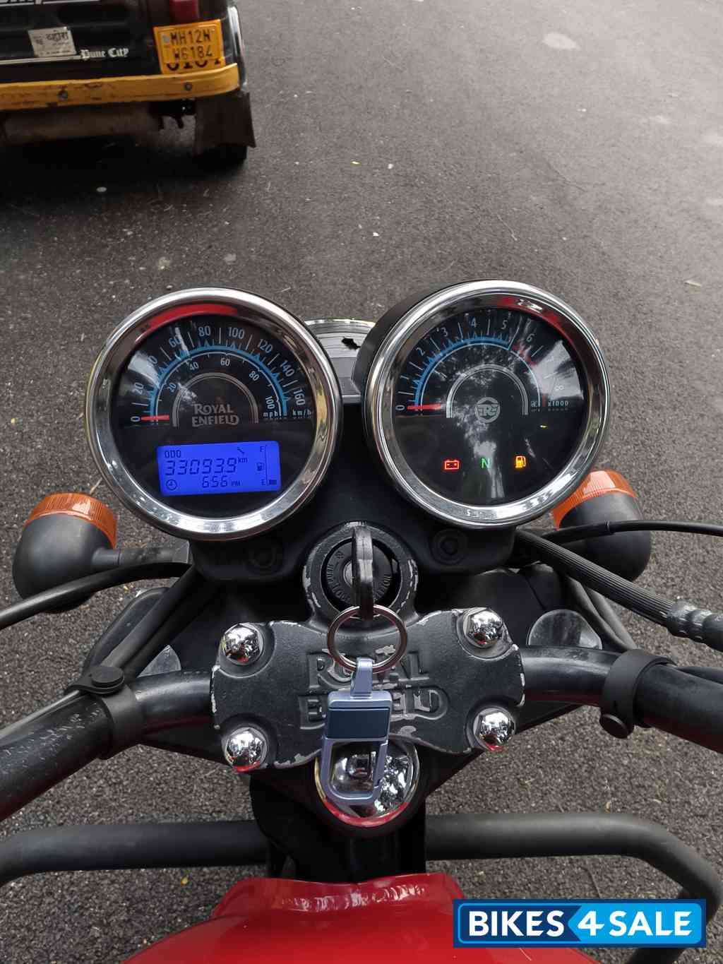 Roving Red Royal Enfield Thunderbird X 350