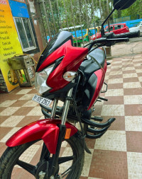 Black And Red Honda Livo Drum
