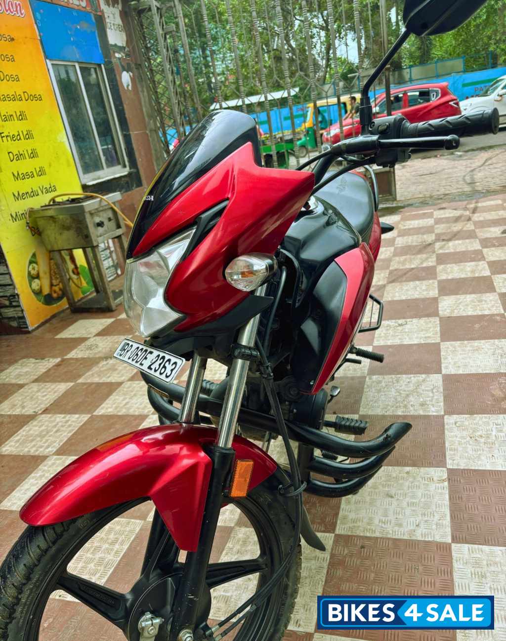 Black And Red Honda Livo Drum Black And Red Honda Livo Drum