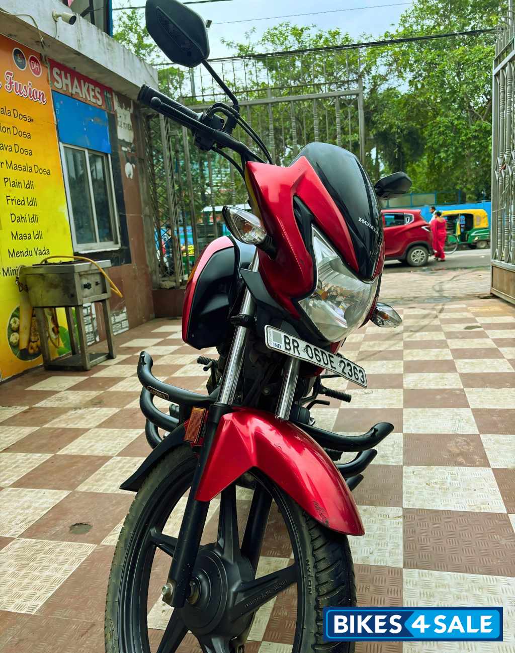 Black And Red Honda Livo Drum Black And Red Honda Livo Drum