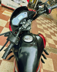 Black And Red Honda Livo Drum