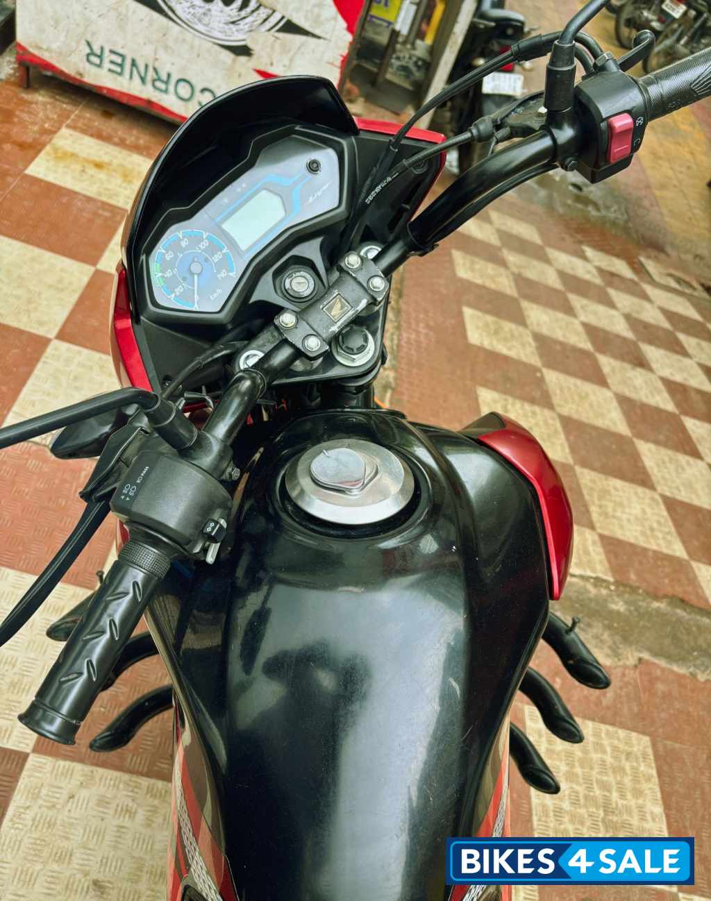 Black And Red Honda Livo Drum Black And Red Honda Livo Drum