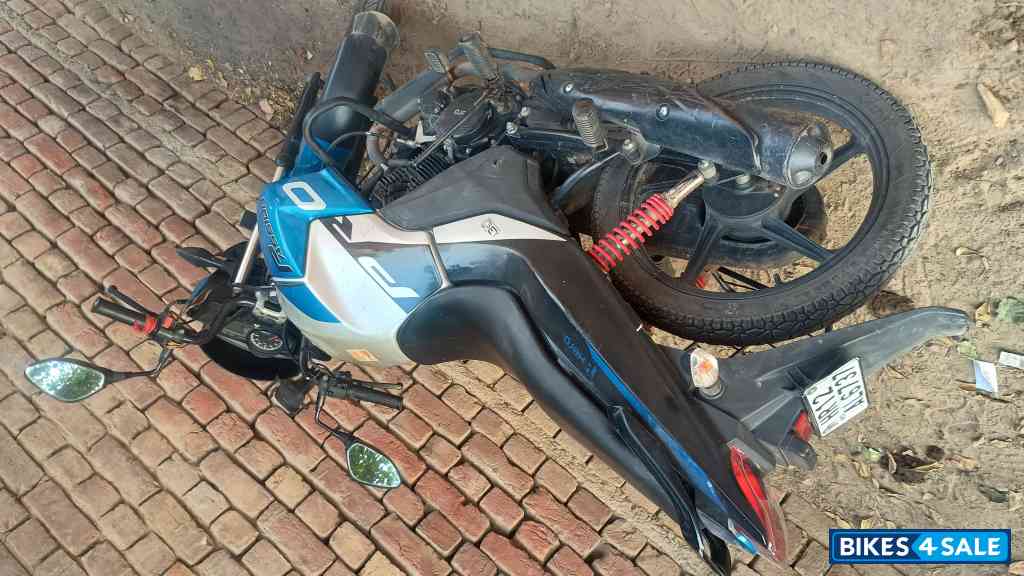 Metalic Blue Hero Passion Pro BS6