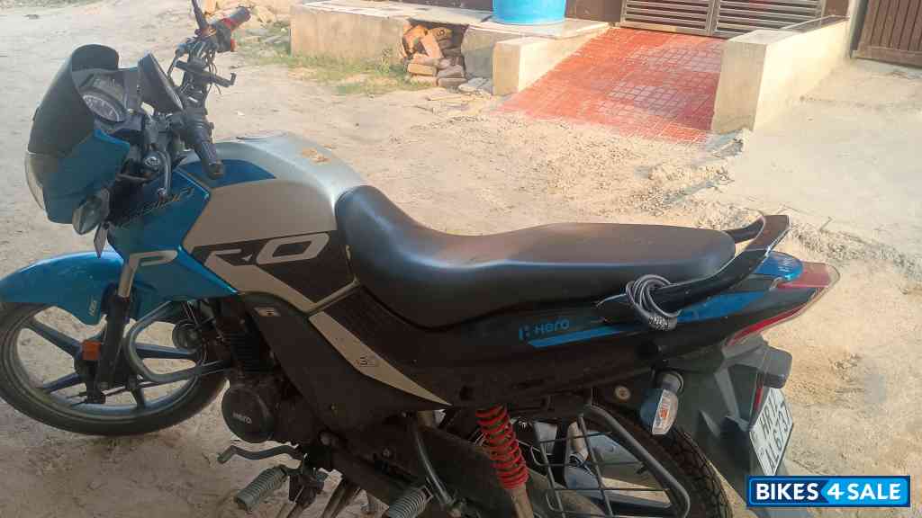 Metalic Blue Hero Passion Pro BS6 Metalic Blue Hero Passion Pro BS6