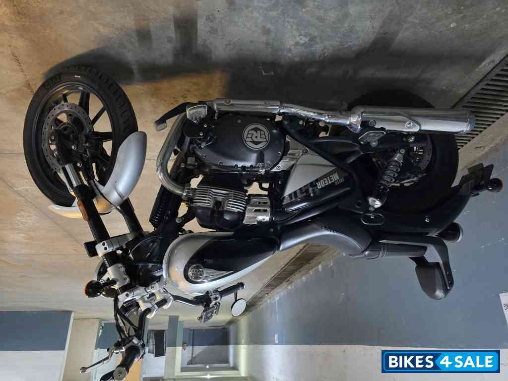 Interstellar Grey Royal Enfield Super Meteor 650