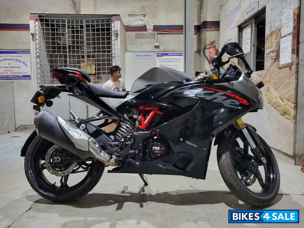 Red And Black TVS Apache RR 310