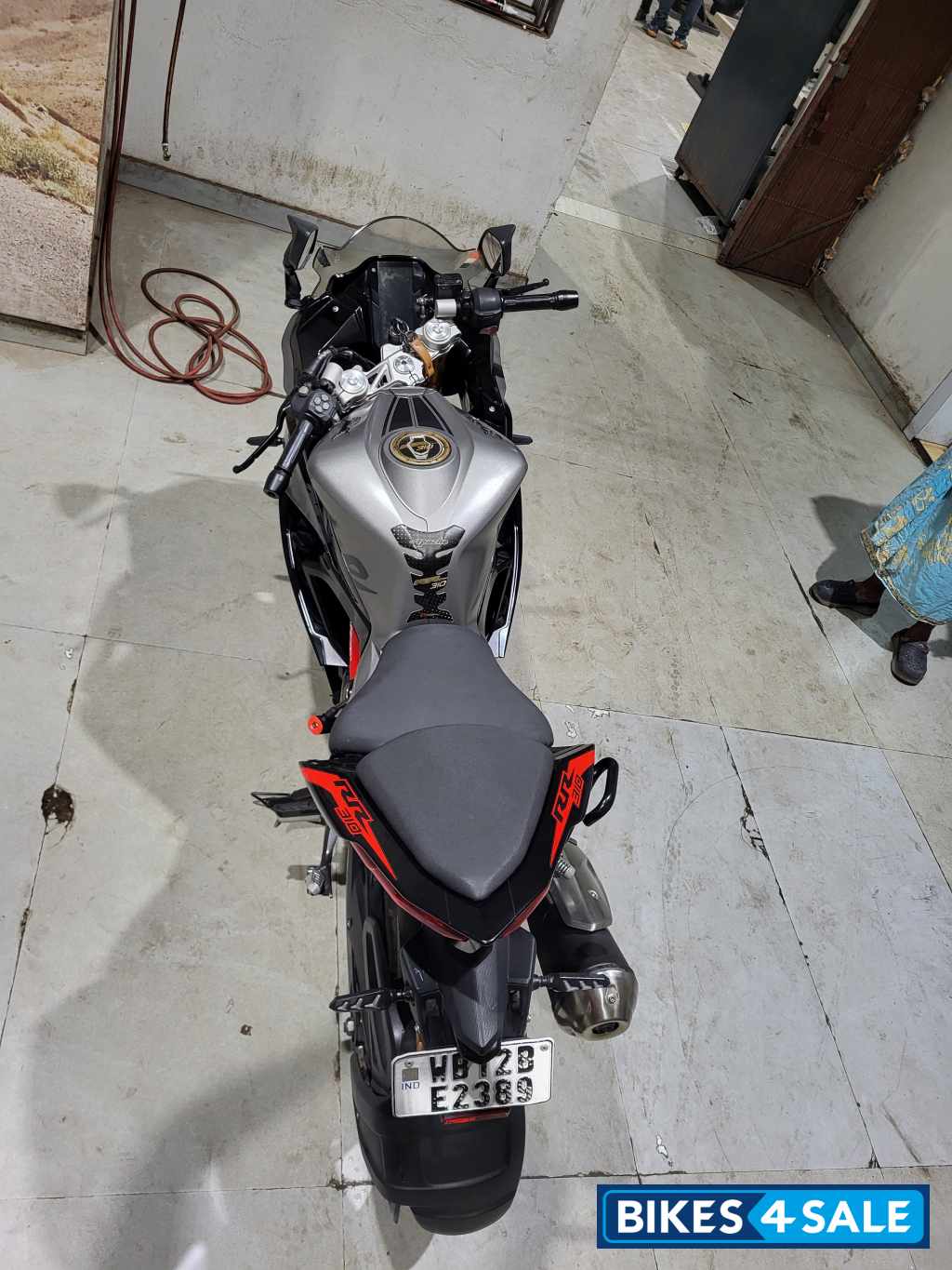 Red And Black TVS Apache RR 310