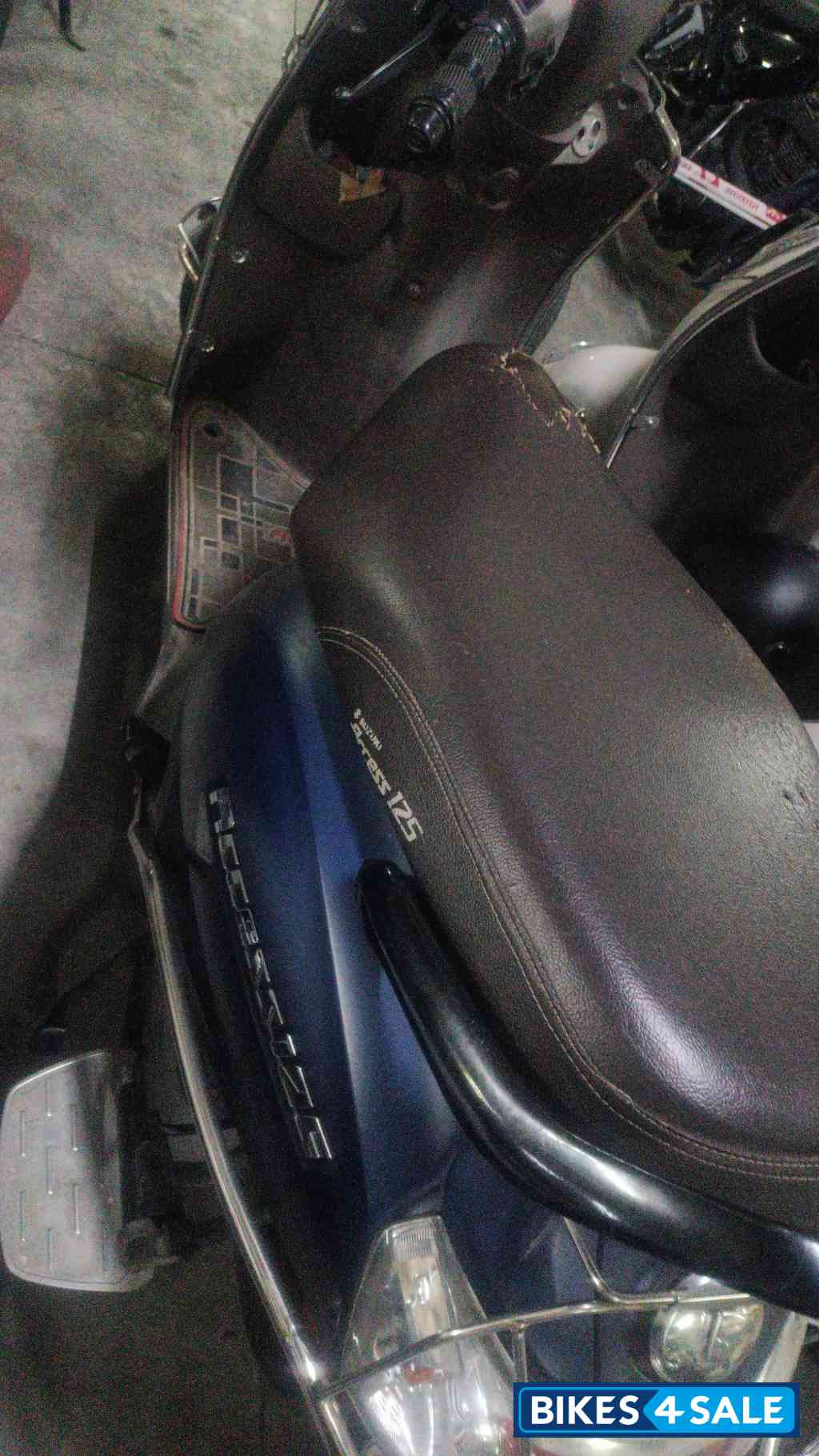 Metalic Blue Suzuki Access 125 Bluetooth Enabled