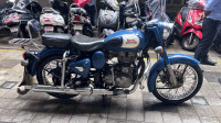 Blue Royal Enfield Classic 350