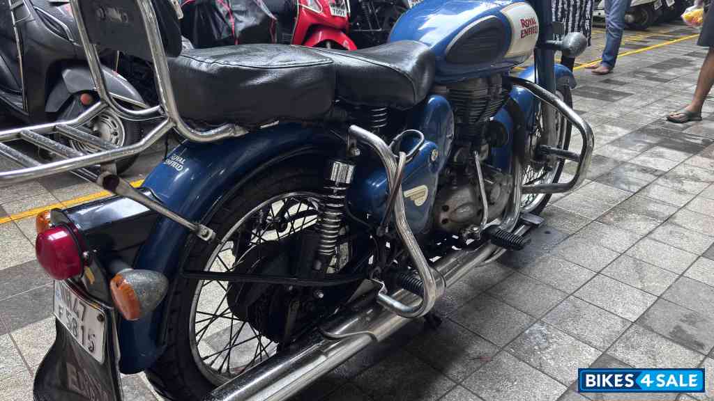 Blue Royal Enfield Classic 350