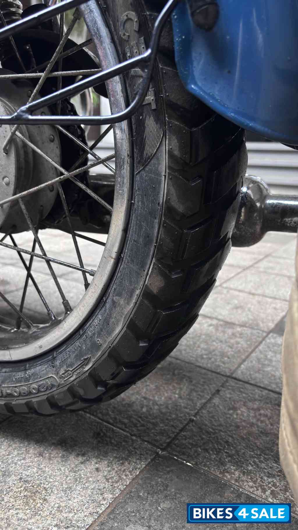 Blue Royal Enfield Classic 350