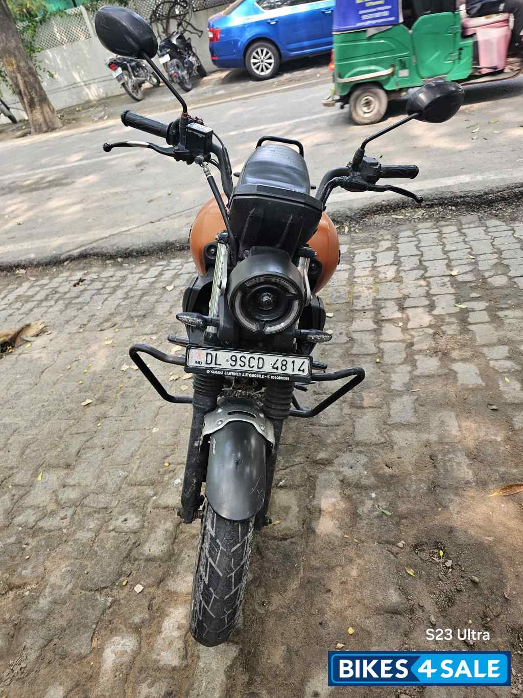 Mat Orange Yamaha FZ-X