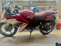White & Red Yamaha YZF R15 S