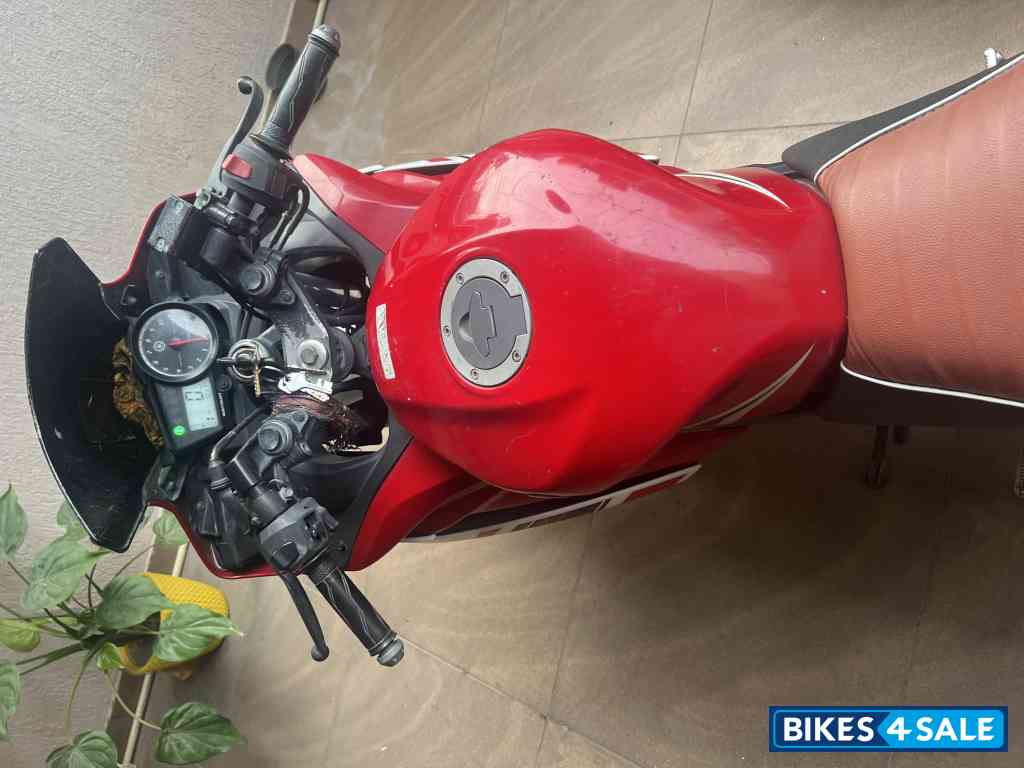 White & Red Yamaha YZF R15 S